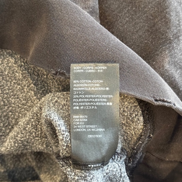 Black Tie-Dye Urban Outfitters BDG Oversized Hoodie - Picture 2 of 4